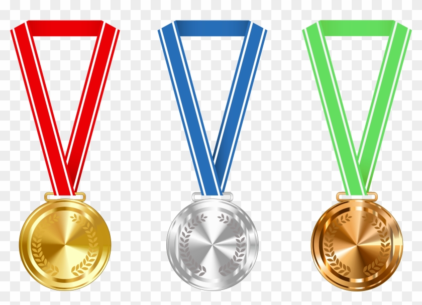 Medal - Gold Silver And Bronze Medals #90361