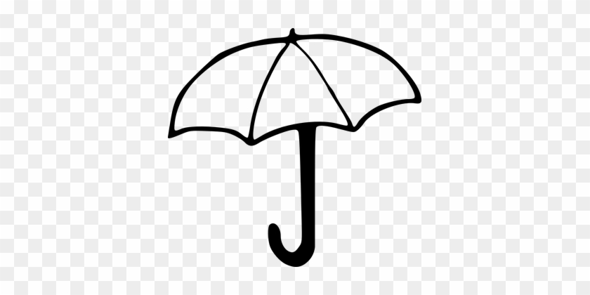 Umbrella Cover Rain Rainy Rain Cover Sunsh - Drawing Image Of Umbrella #90367