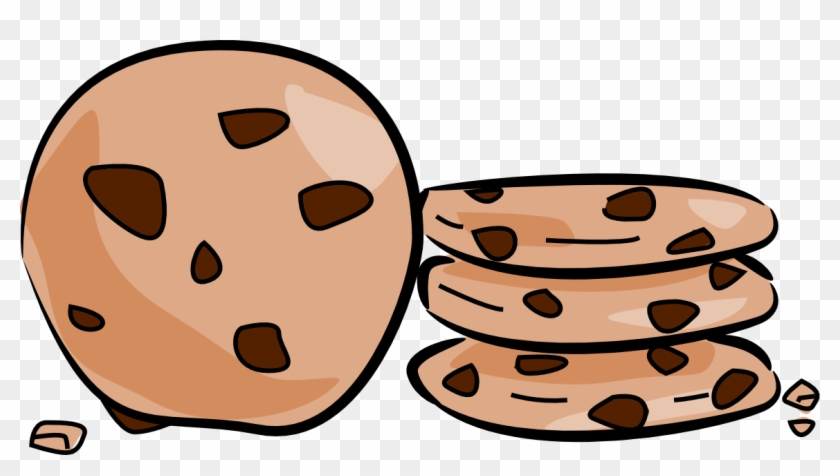 Girl Scout Cookie Clipart Clipartmonk Free Clip Art - Clip Art Chocolate Chip Cookies #90454
