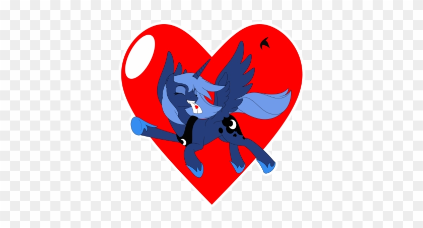 Small Heart Clip Art Free - Valentines Day Princess Luna #90487