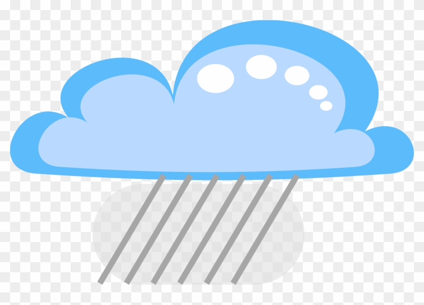 Free Drakoon Rain Cloud 2 - Cloud And Rain Vector #90555