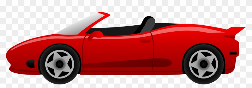 Cars 2 Clip Art - Cartoon Car Side View #90657