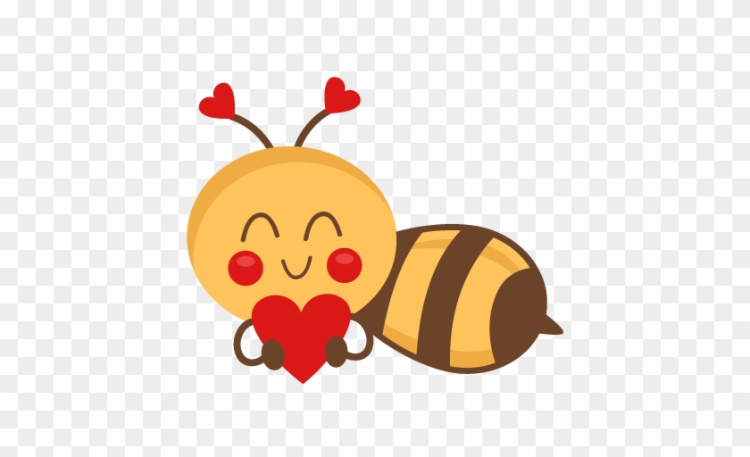 share clipart about Bee Holding Heart Svg Scrapbook Cut File Cute Clipart -...