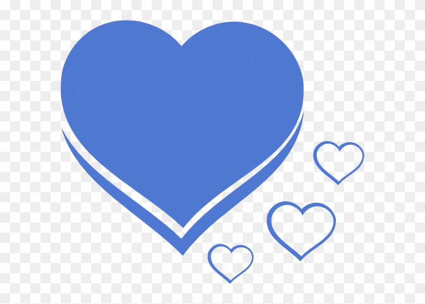 Heart Blue Azul Clip Art At Clker - Sorry Image With Name #90949