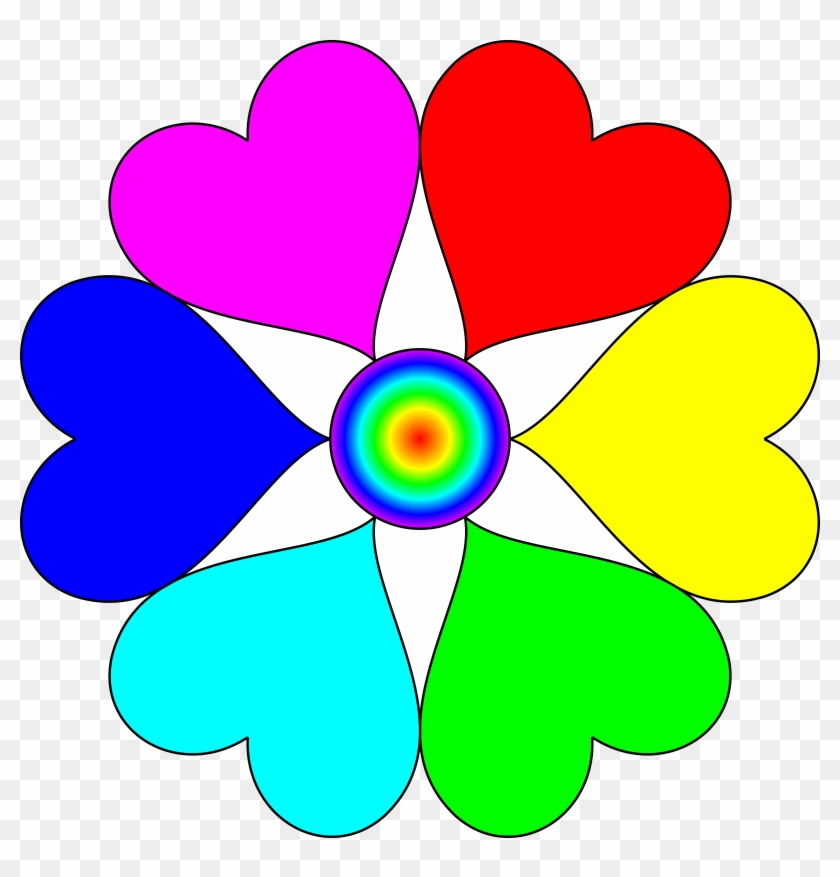 Big Image - Heart In Different Colours #90955