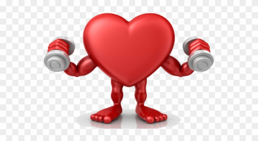 Heart Health Month - Corazon Haciendo Ejercicio Gif #91252