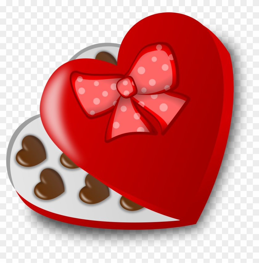 Box Of Chocolates Clip Art - Valentines Candy Clipart #91304