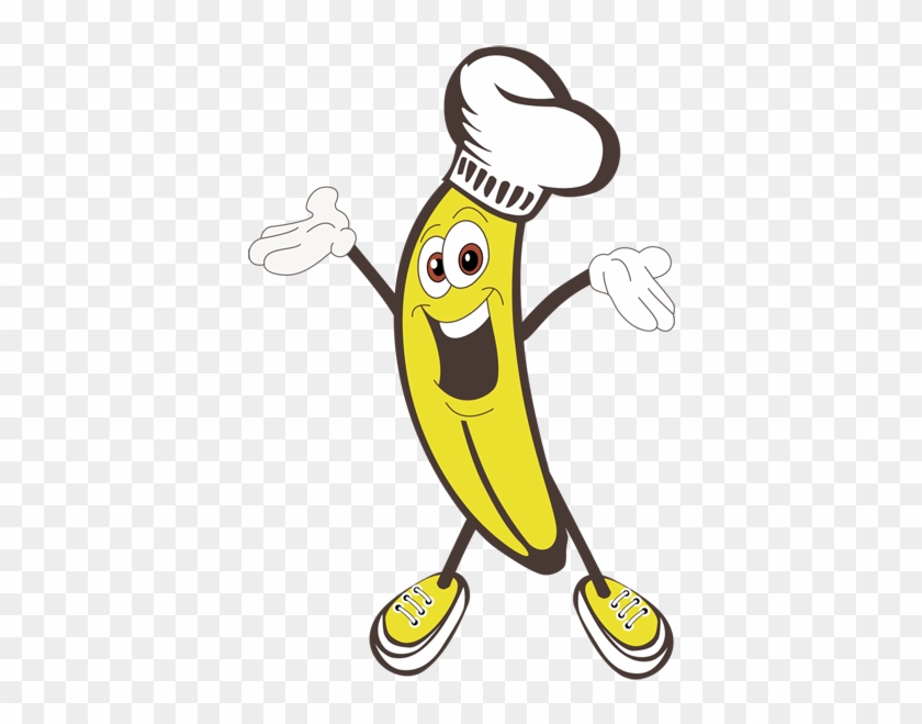 Top Banana Cooking Valentine's Day Fun - Banana Man Clip Art #91317