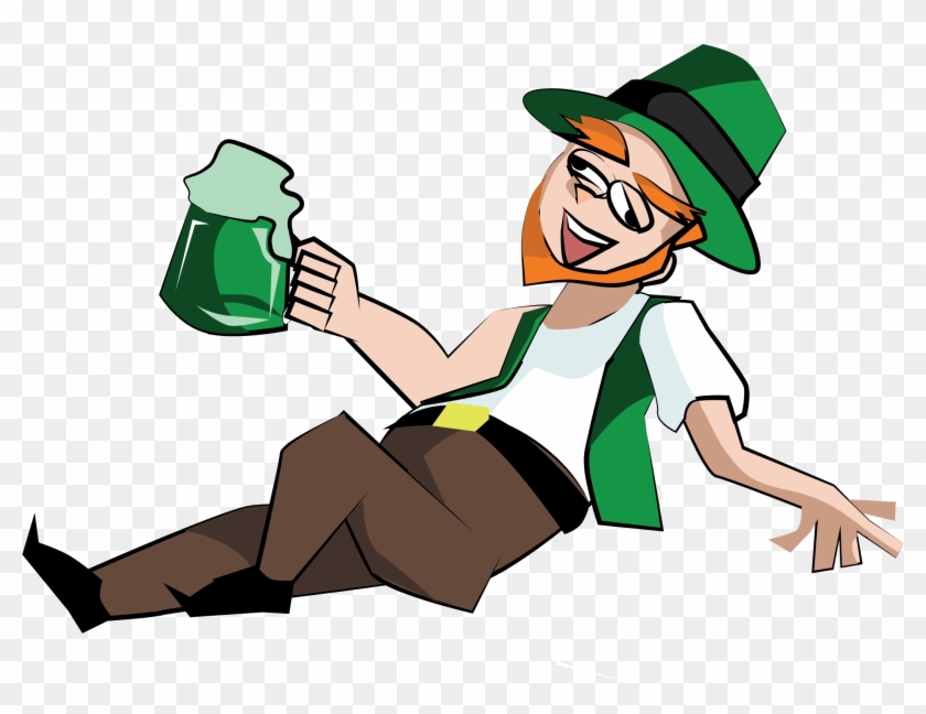 Big Image - Drunk Leprechaun #91390