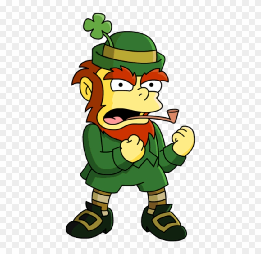 Leprechaun Tapped Out - Leprechaun The Simpsons #91449