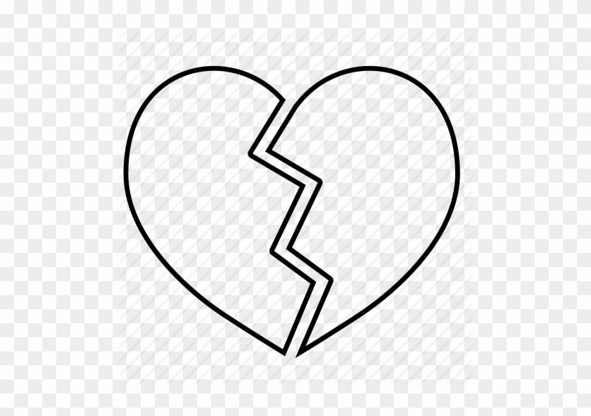 Broken Heart For Cricut Svg