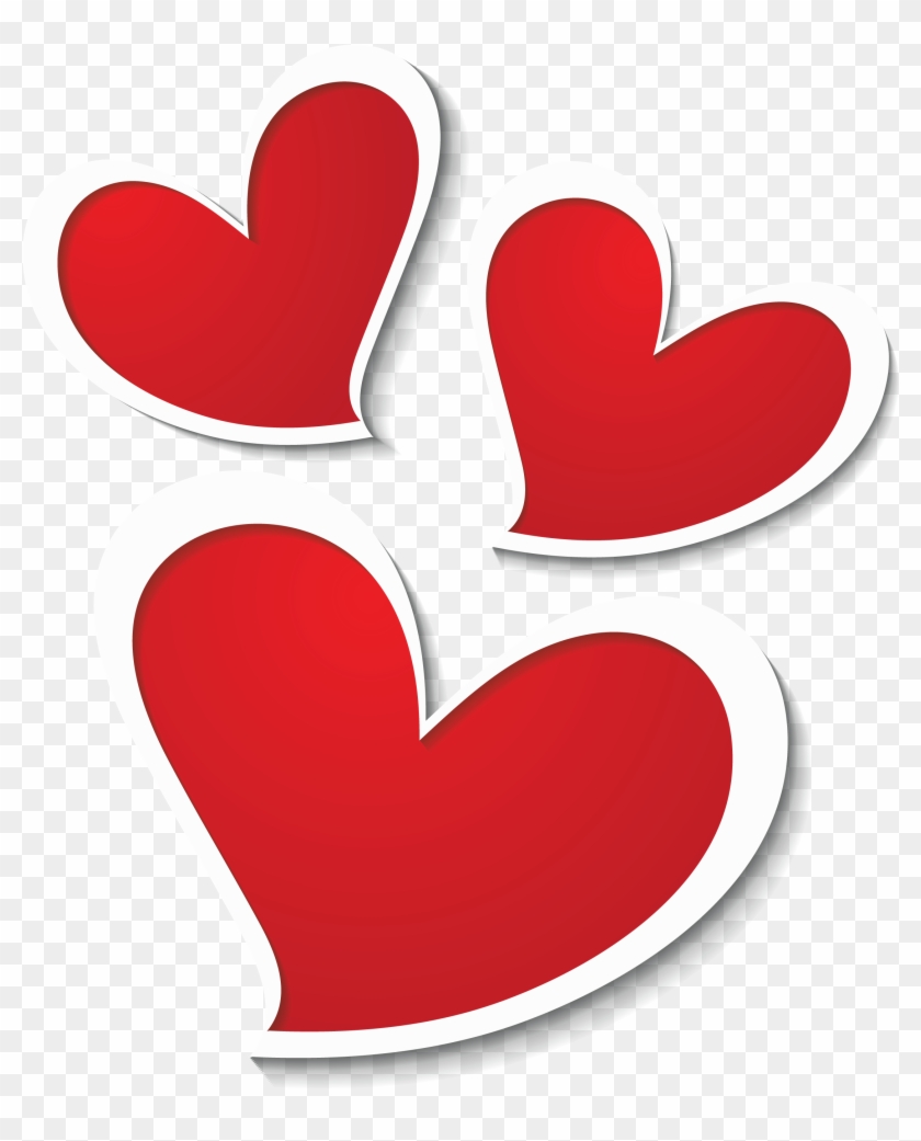 Three Hearts Decor Png Clipart Picture - Good Night My Sweetheart #91619