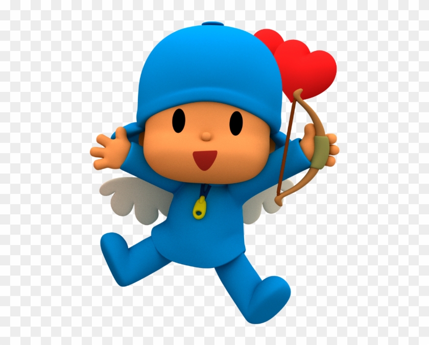 Valentine's Day - Feliz San Valentin Pocoyo - Full Size PNG Clipart ...