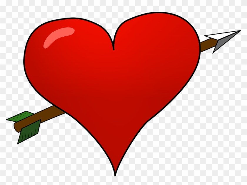 Heart Love Arrow Valentine Amor - Heart With A Question Mark #91817