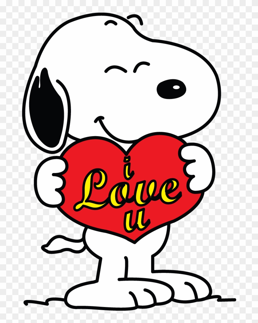 Valentine S Day Is Coming And Snoopy Is Also In Love Drawings For Valentine S Day Free Transparent Png Clipart Images Download