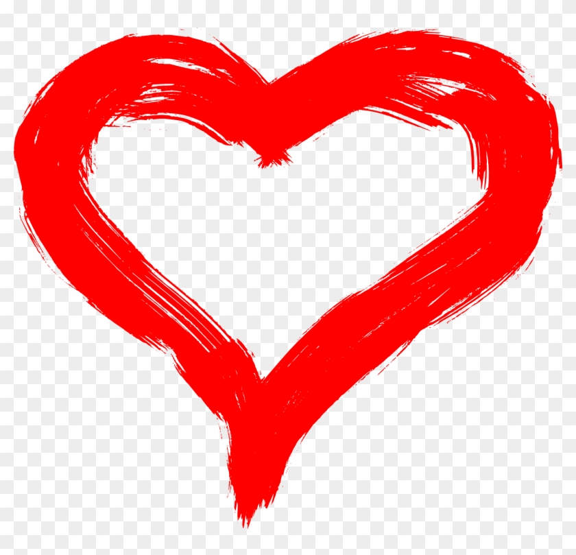 Each Year Thousands Of Children And Youth Experiment - Hand Drawn Heart Png #91894