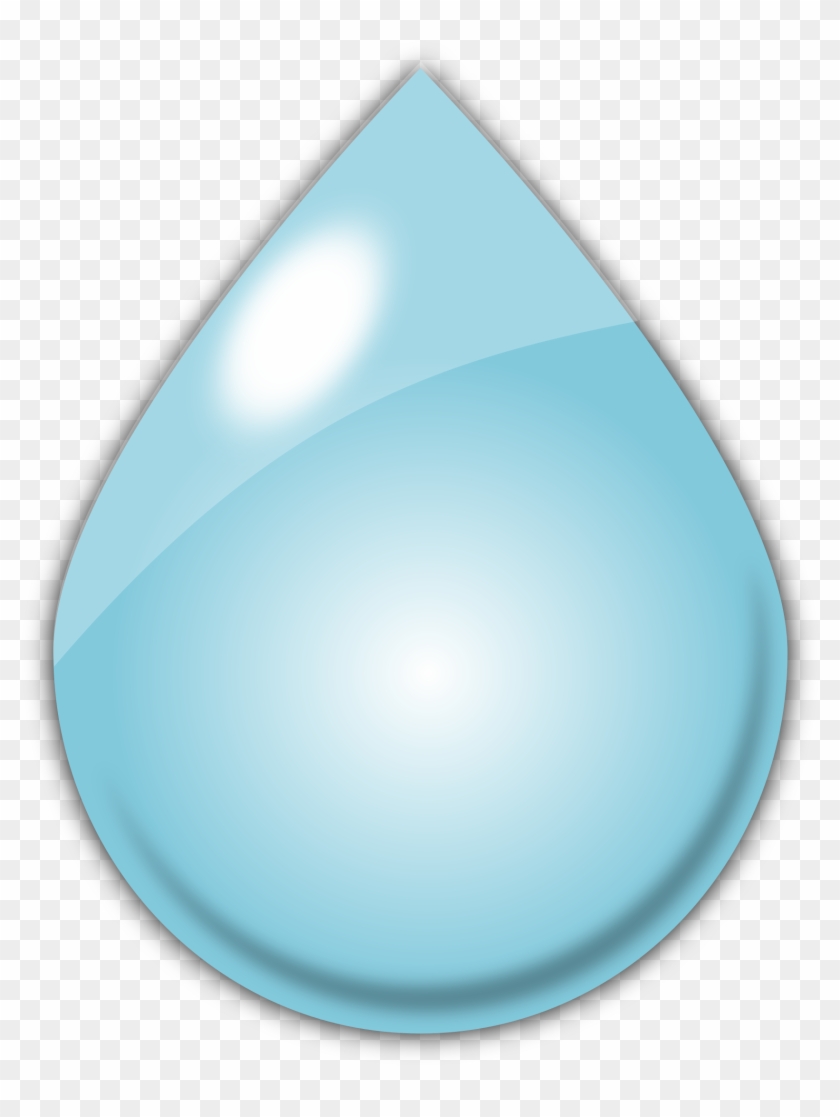 Raindrop Free Download Clip Art On Clipart Library - Large Rain Drop #92107