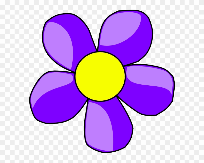 Clip Art Flowers Purple #92282