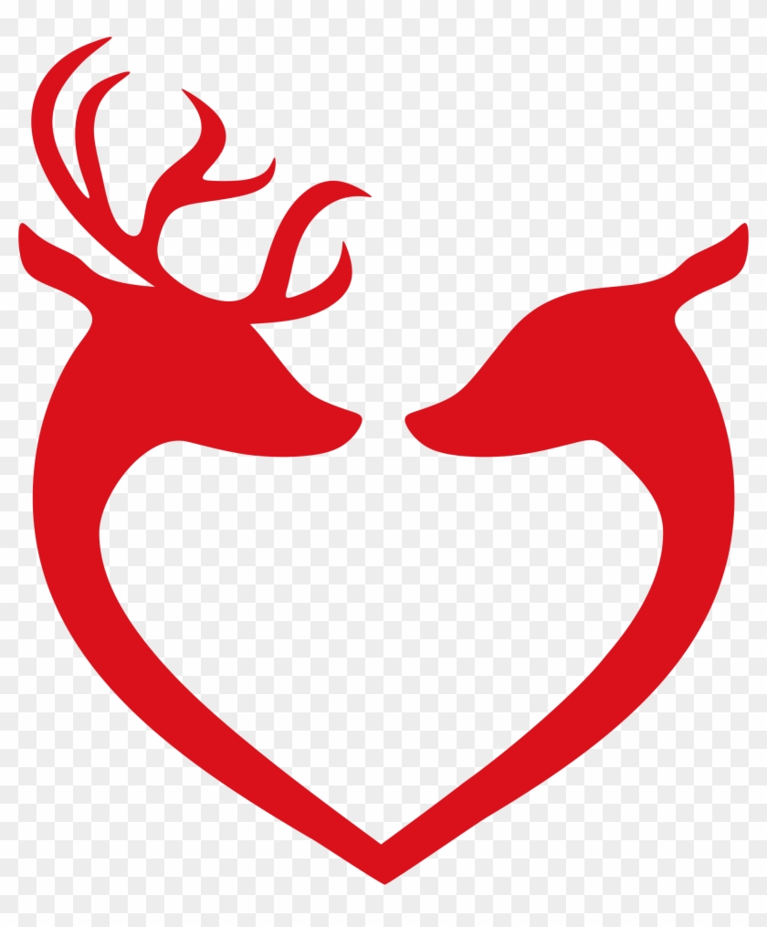 Big Image - Happy Valentines Day Deer #92372