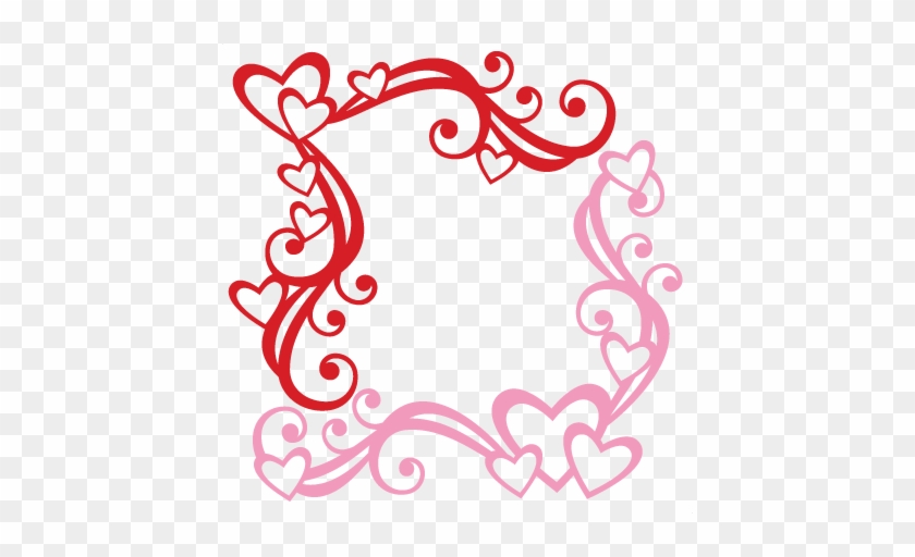 Valentine Flourishes Svg Scrapbook Cut File Cute Clipart - Free Flourish Corners Svg #92454