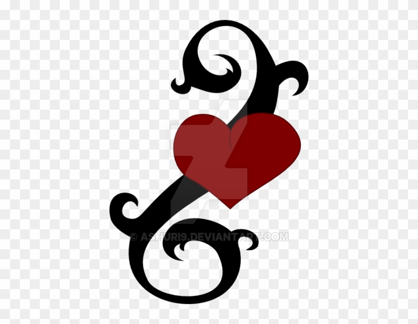 Heart Vine Tattoo By Ashuri9 - Heart #92549
