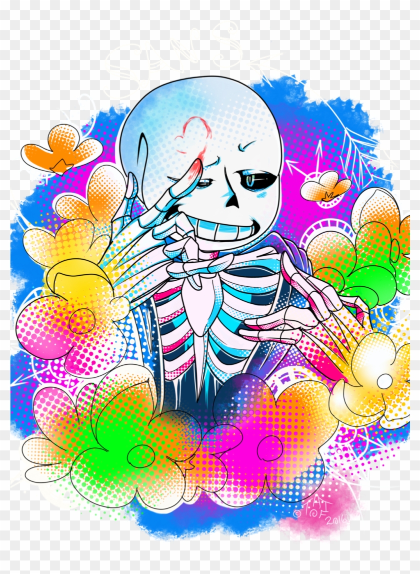 Experimental Art Sans Fanart By Theartofthefart - Creative Arts #92753