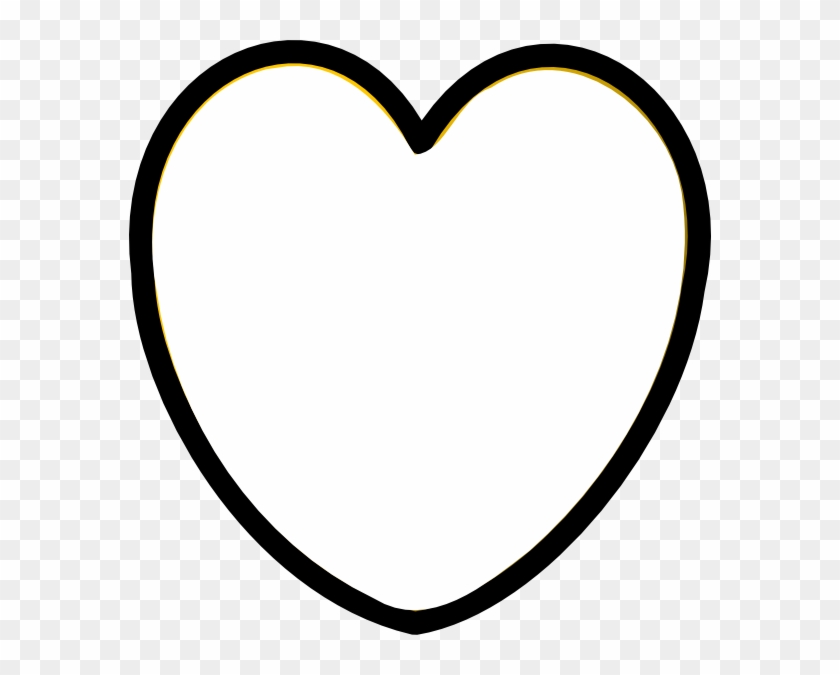 Heart Black And White Clip Art Vector Clip Art Online - Heart Icon Png White #92862