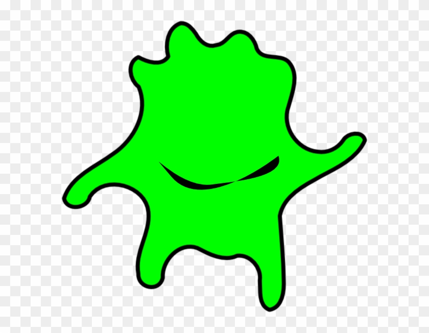 Happy Green Algae Clip Art - Blue Green Algae Cartoon #93107