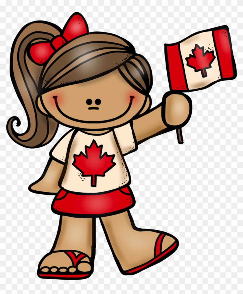 July 1st Is Canada Day Here Is A Canadian Boy And Girl - Red And White Day #93232