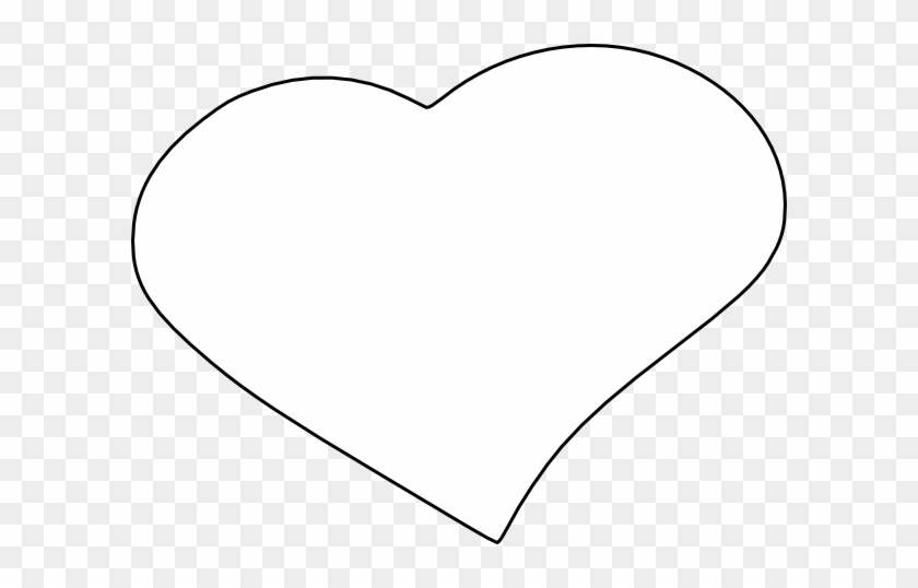 Open Heart Clip Art At Clker - Heart Icon Png White #93847