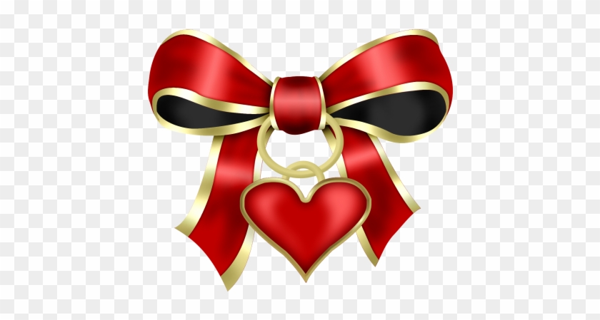 Bow With Heart - Ribbon #93876