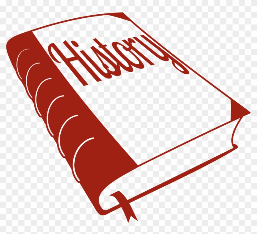 Clip Art History Book Outline Red Clipart The Cliparts - Word History In  Cursive - Free Transparent PNG Clipart Images Download