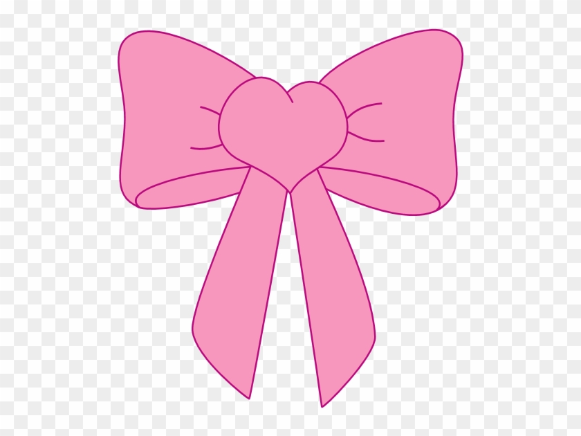 Heart Png Iamges & Clipart - Bow Pink #94065