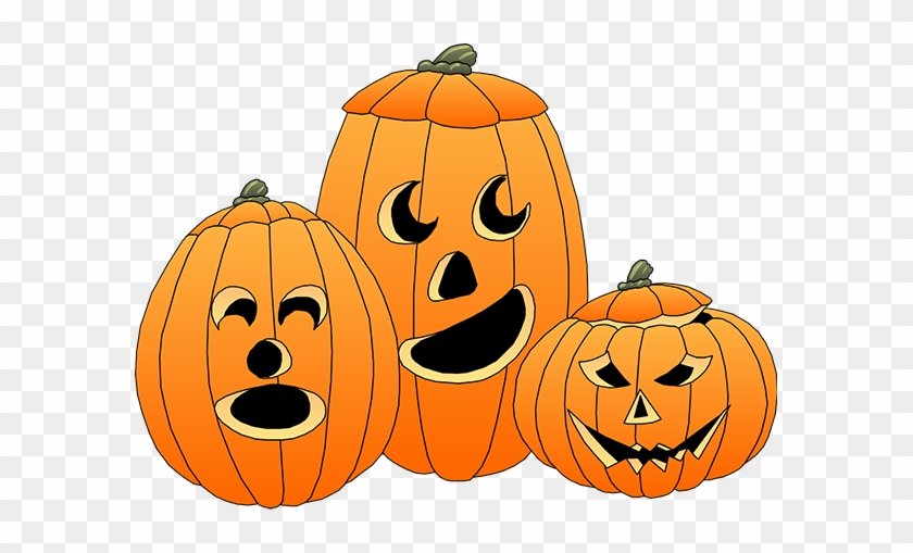 Halloween Clip Art Cute Pumpkin Very Happy Calendar - Jack O Lanterns Clipart #94233