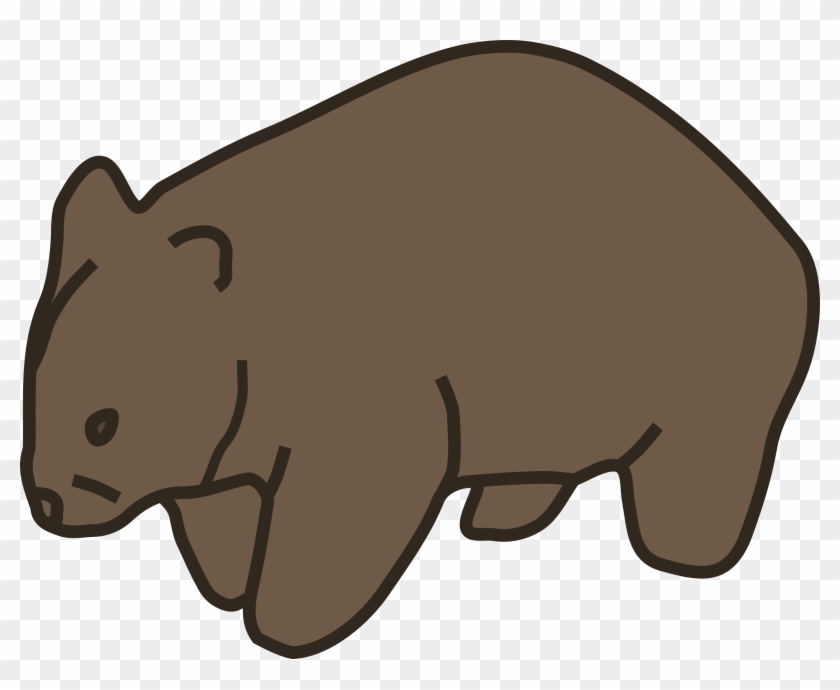 Wombat Clip Art - Clipart Wombat #94383