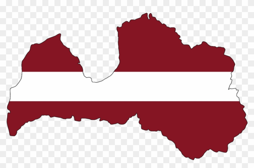 10 Fun Facts About Latvia For Kids - Latvia Map And Flag #501207