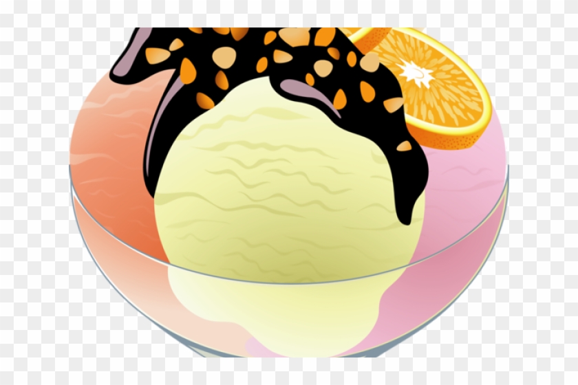 Cream Clipart Dish Clipart - Ice Cream Vector #501312
