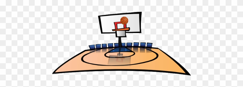 Basketball Practice" - Basketball Court Clipart #501313