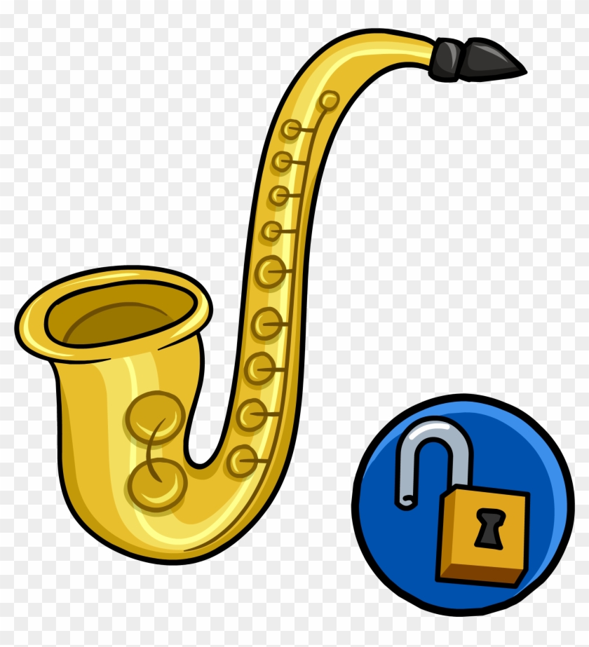 Thumbnail For Version As Of - Club Penguin Saxophone #501337