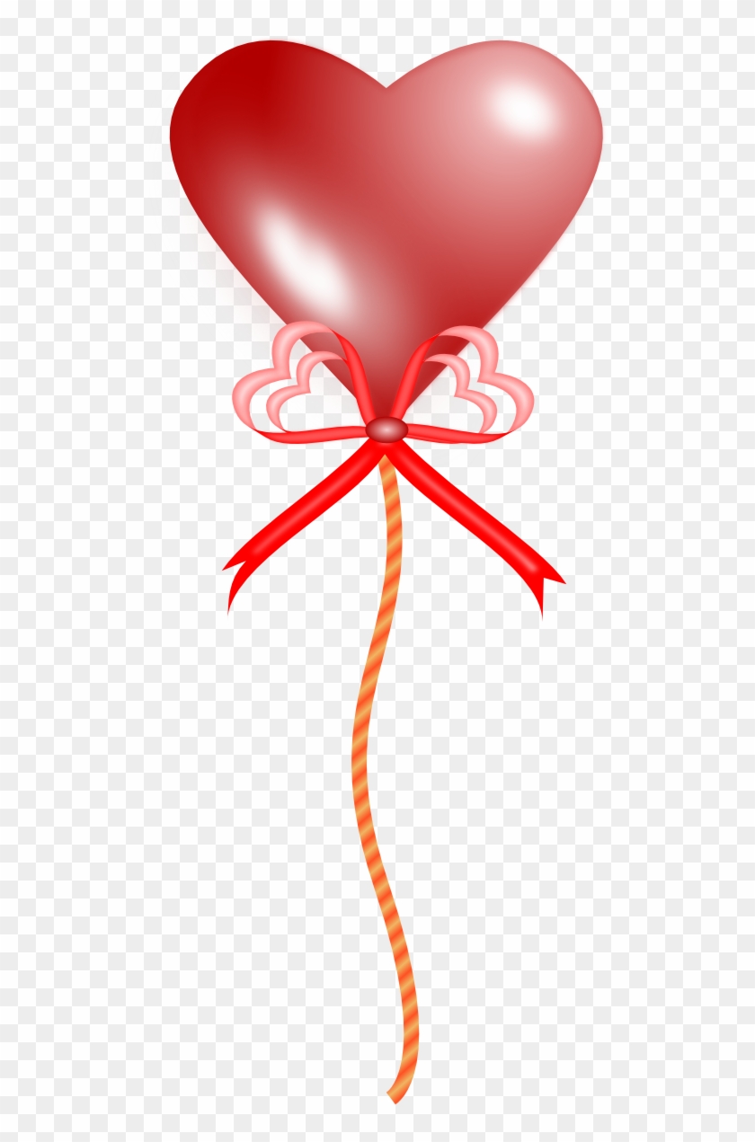 Heart Balloon - Heart Shape Balloon Transparent Background #501440