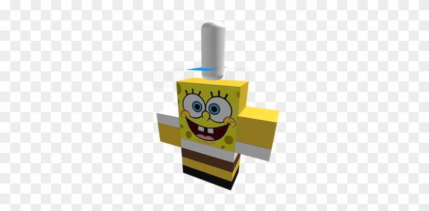 Spongebob With Krusty Krab Employee Hat Roblox Sponge Bob Big Smile Hot New Print Poster W27801 Free Transparent Png Clipart Images Download - if spongebob was in roblox