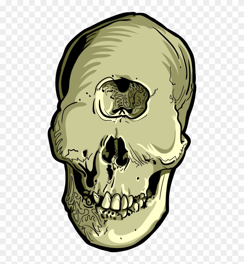 Skull Art Sticker Pack Messages Sticker-11 - Skull #501515