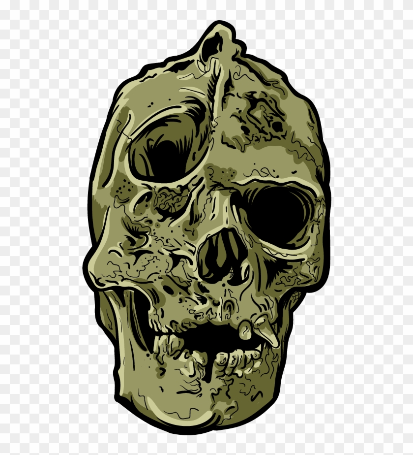 Skull Art Sticker Pack Messages Sticker-3 - Skull #501525