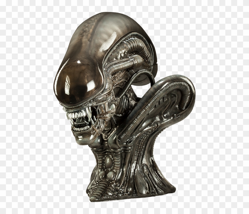I've Always Loved That There's A Human Skull Subtlety - Alien Big Chap Alien Legendary Scale Bust #501563