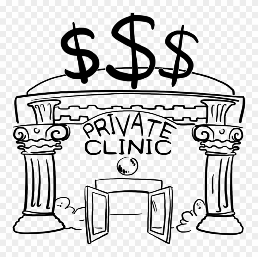 Facts On Private For-profit Clinics - Cartoon #501601