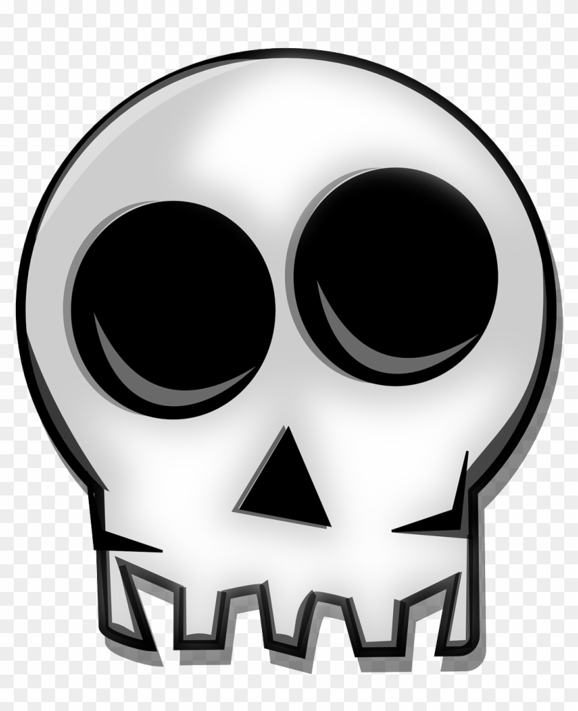 Bones Death Mort Skeleton Skull Png Image - Skeleton Skull #501609