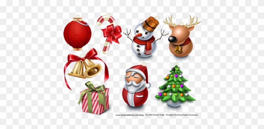 Toner Refill Store - Christmas Icons #501628