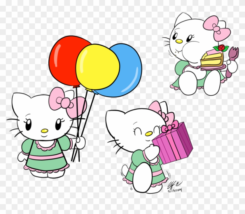 Happy Brithday Hello Kitty Images By Spongefox - Hello Kitty #501638