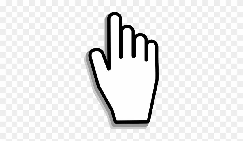 Finger Clipart Computer - Cursor Hand #501663