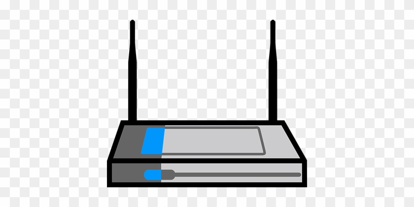 Router Switch Wireless Computer Wlan Fritz - Router Clipart #501699